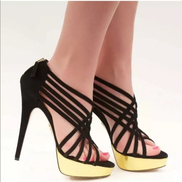 CHARLOTTE OLYMPIA DALVA SANDALS Sz 39 - Picture 1 of 8